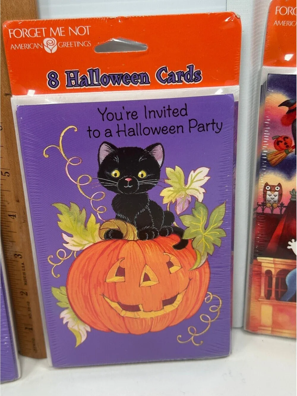 24 Halloween Cards You're Invited to a Halloween Party Forget Me Not